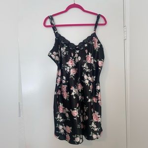 Floral vintage slip dress